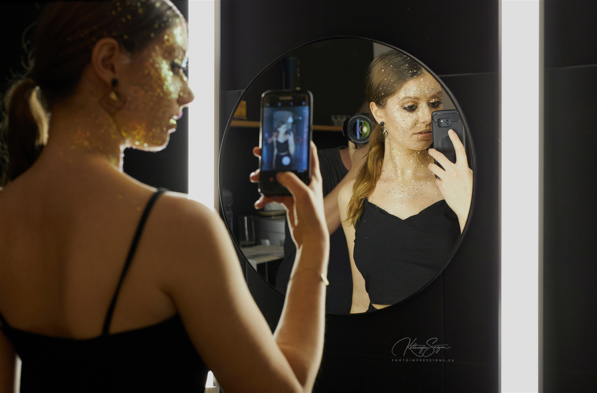 Selfie in the mirror